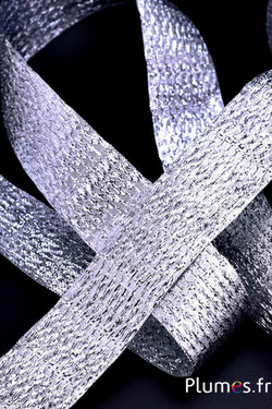 Band - Breite 4 cm - silber